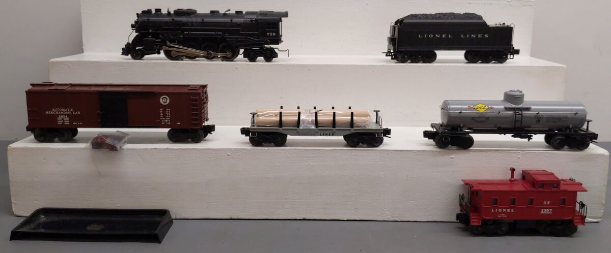 Lionel 6-38338 O Gauge PWC Berkshire Steam Freight Train Set #2129WS EX/Box