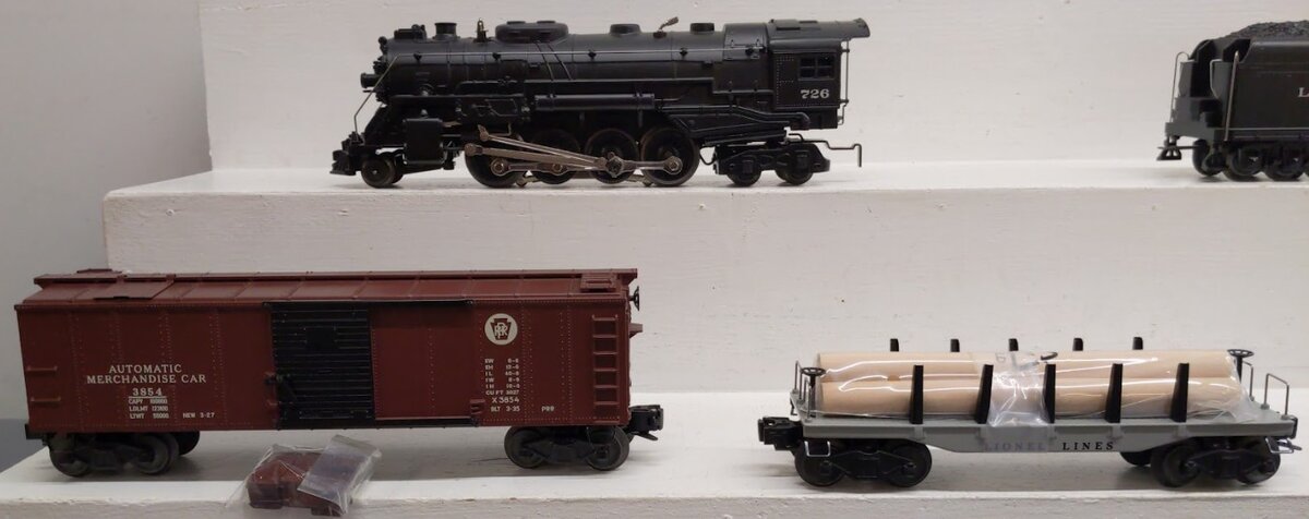 Lionel 6-38338 O Gauge PWC Berkshire Steam Freight Train Set #2129WS EX/Box