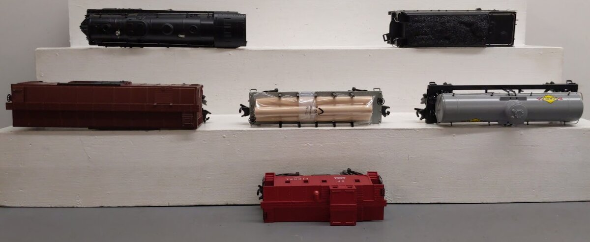 Lionel 6-38338 O Gauge PWC Berkshire Steam Freight Train Set #2129WS EX/Box