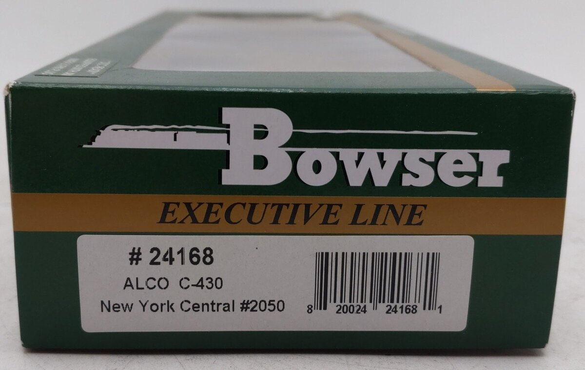 Bowser 24168 HO New York Central Alco C430 Standard DC #2050 VG/Box