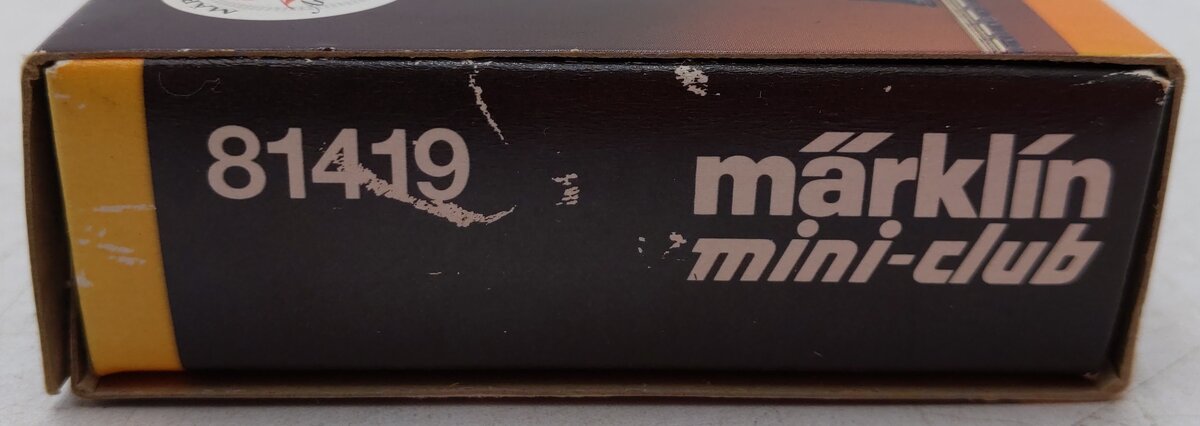 Marklin 81419 20th Anniv. Z Scale Illinois Central Steam Passenger Train Set EX/Box