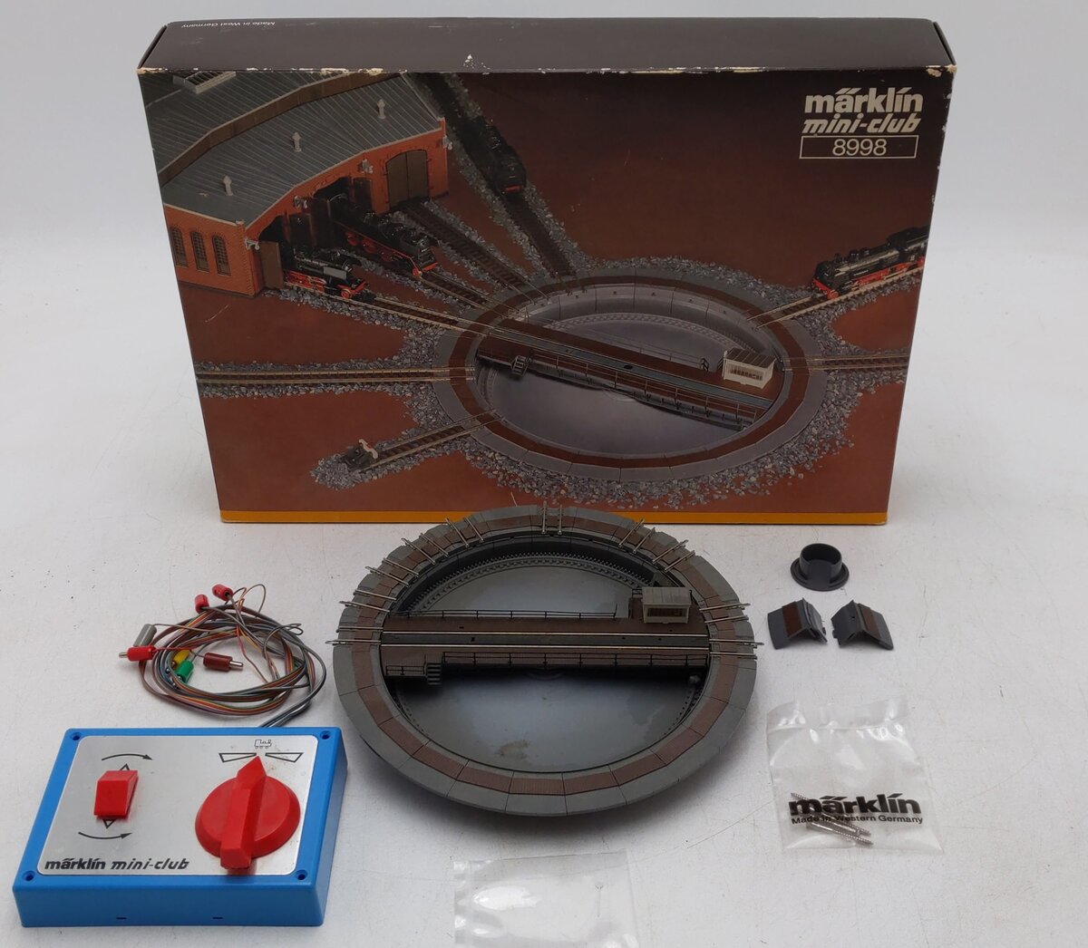 Marklin 8998 Mini-Club Z Scale Turntable EX/Box