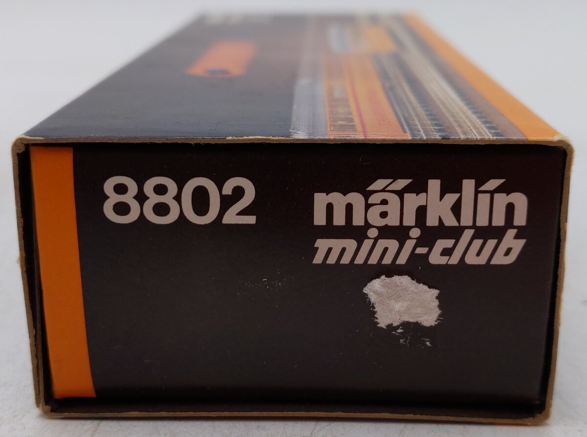 Marklin 8802 Z DB Schienenreinigungswagen Track Cleaning Railbus EX/Box