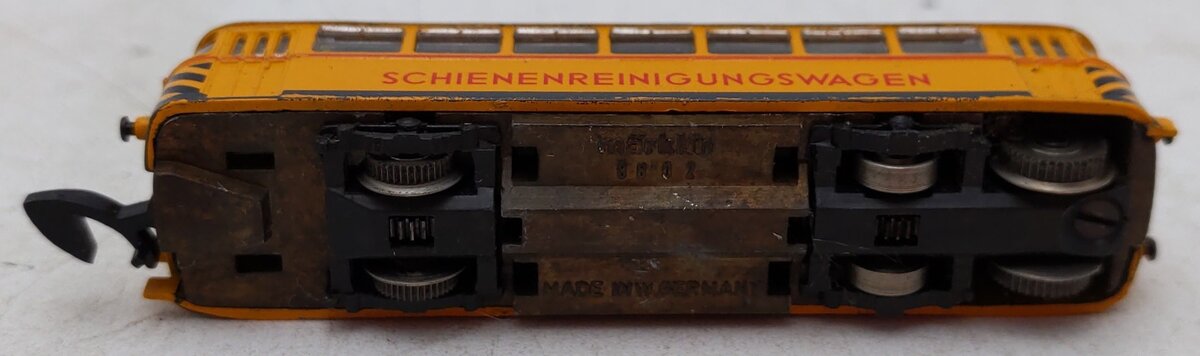 Marklin 8802 Z DB Schienenreinigungswagen Track Cleaning Railbus EX/Box