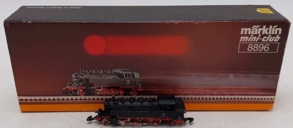 Marklin 8896 Z German Federal Railroad DB 2-8-2 Class 86 B Steam Loco #86173 EX/Box