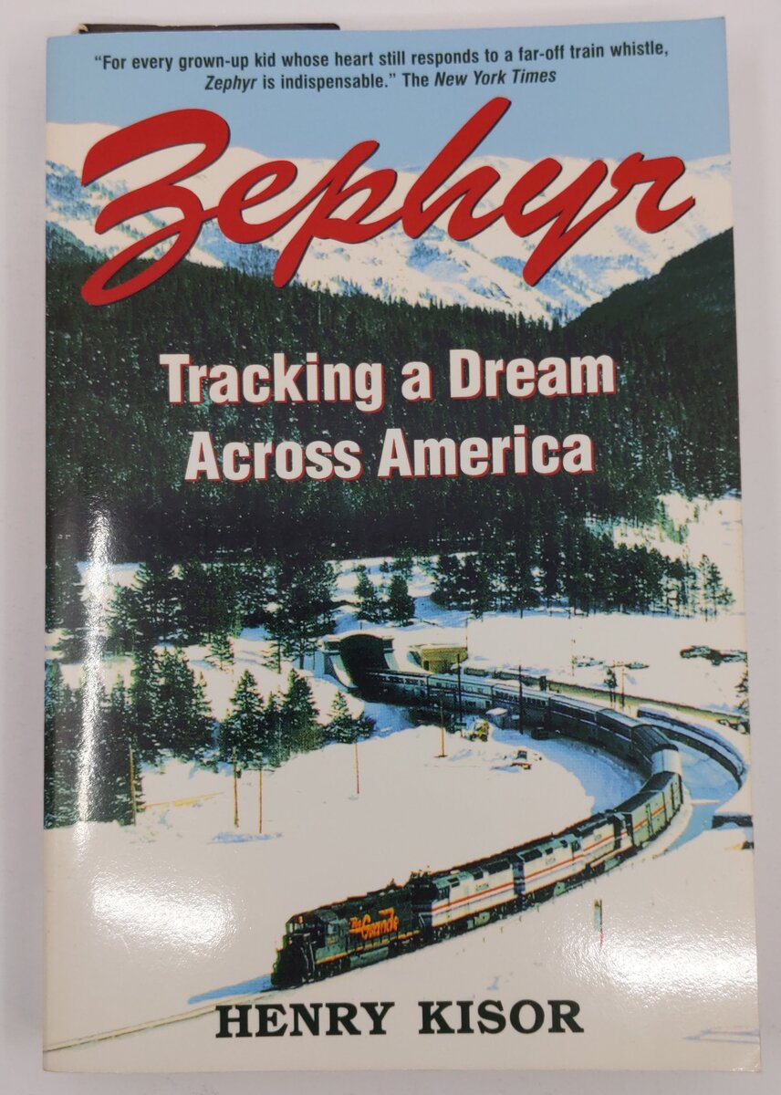 Zephyr Tracking A Dream Across America Paperback Book By Henry Kisor EX