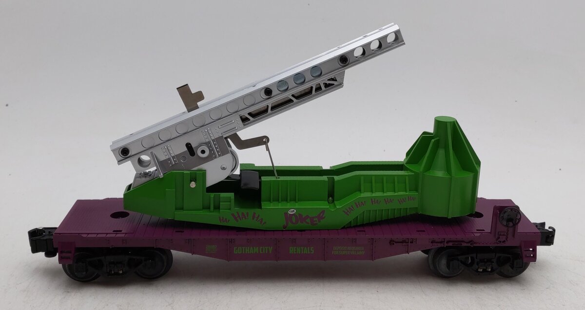 Lionel 1928580 O Batman The Joker™ Laughing Gas Missile Car LN/Box