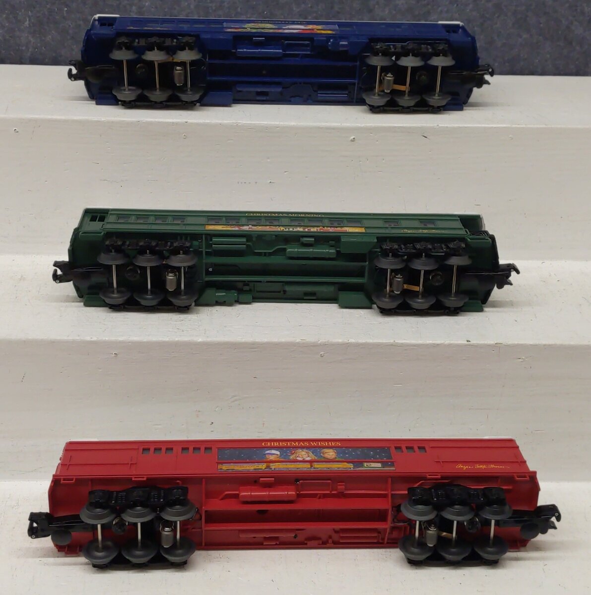 Lionel 6-84765 O Angela Trotta Thomas Christmas Passenger Cars EX/Box
