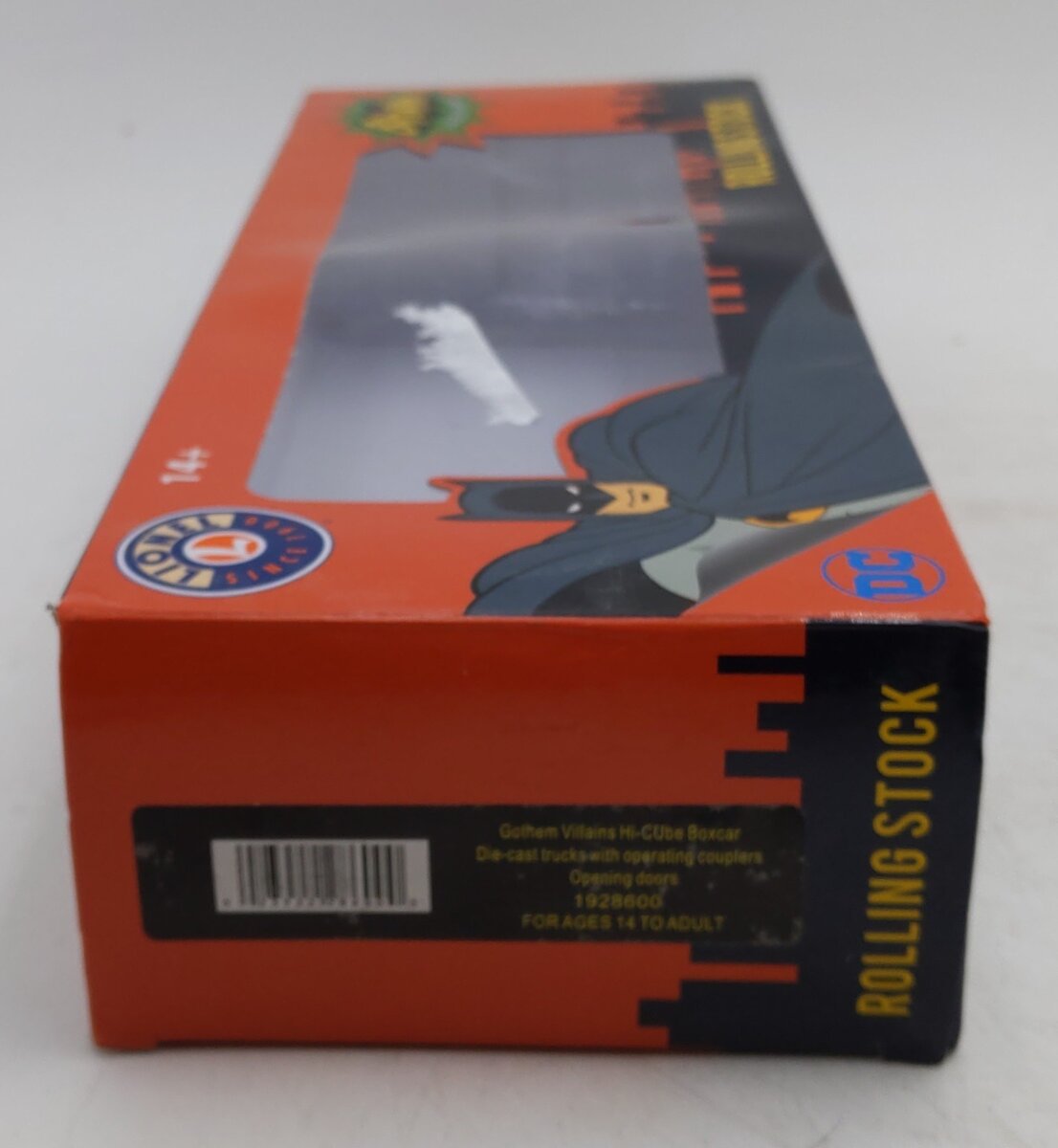 Lionel 1928600 O Gauge Batman Classic Gotham City Villains Hi-Cube Boxcar LN/Box
