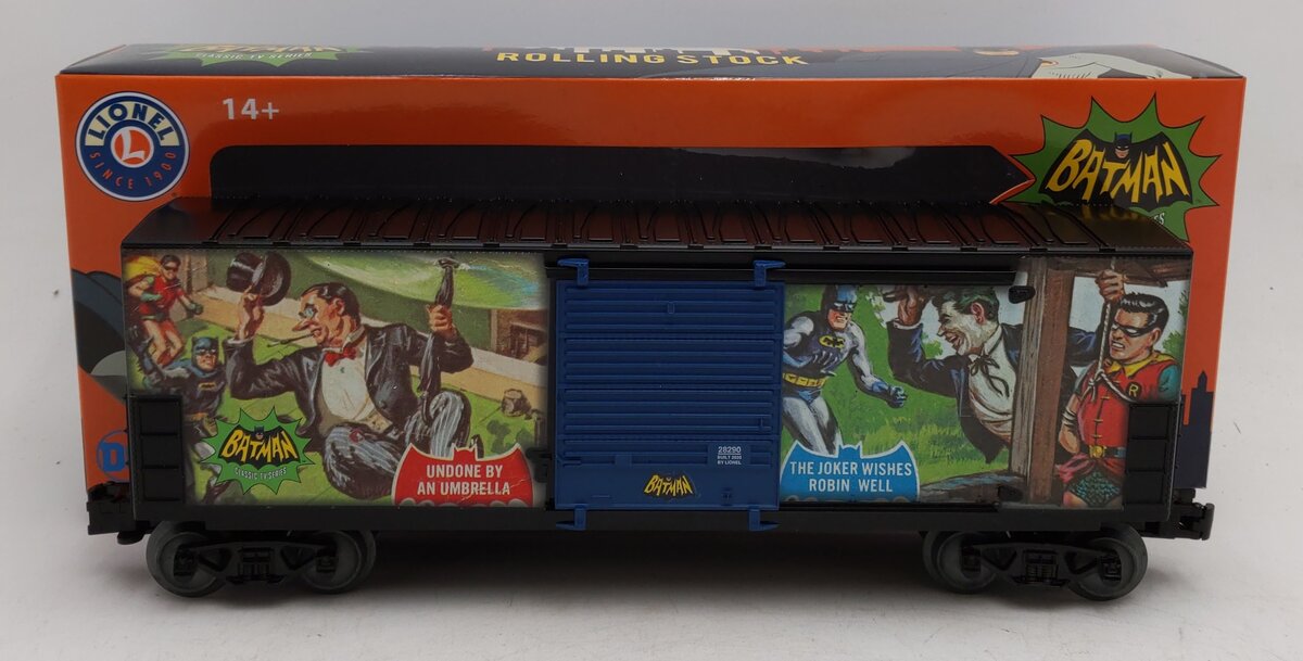 Lionel 2028290 O Batman Hi Cube Boxcar LN/Box