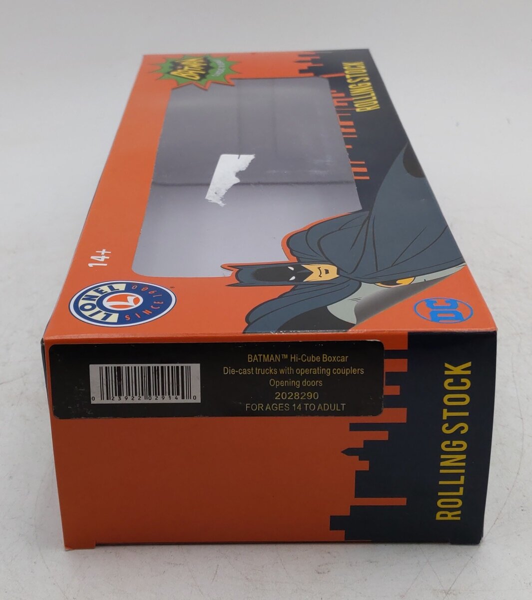 Lionel 2028290 O Batman Hi Cube Boxcar LN/Box