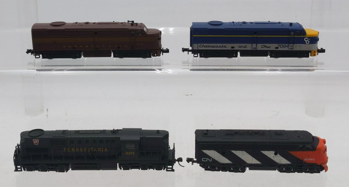 MRC & Bachmann N Scale Diesel Locomotives #6390,8615,7094 [4] LN