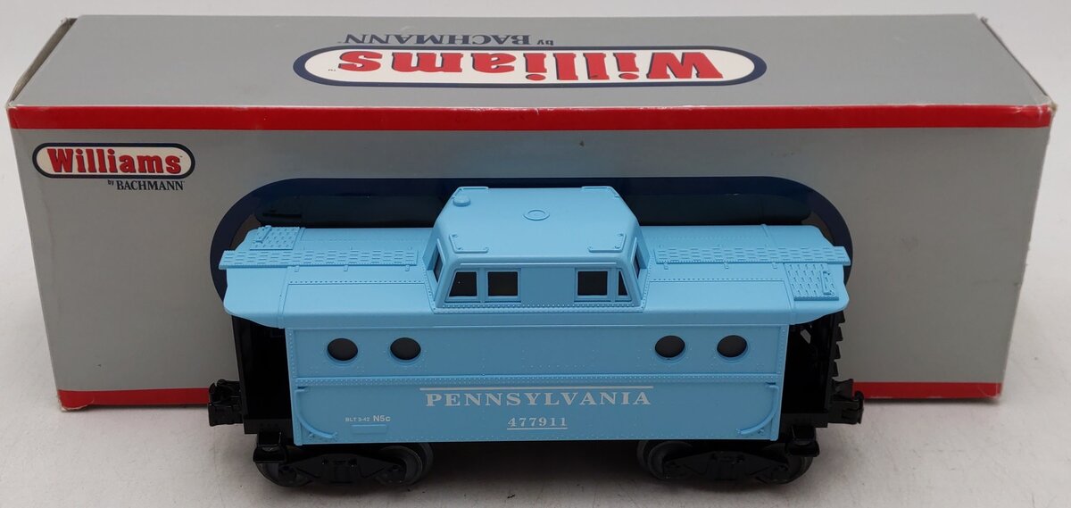 Williams CAB117 O Gauge Pennsylvania Railroad N5C Caboose #477911 EX/Box