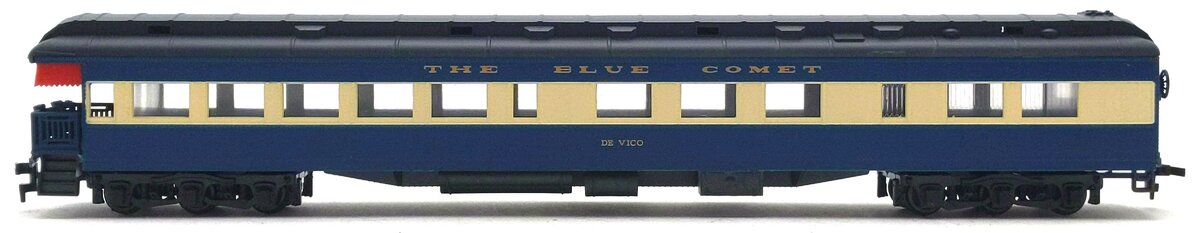 AHM 6202-BC HO C.N.J The Blue Comet "De Vico" 1920 Observation Car LN/Box