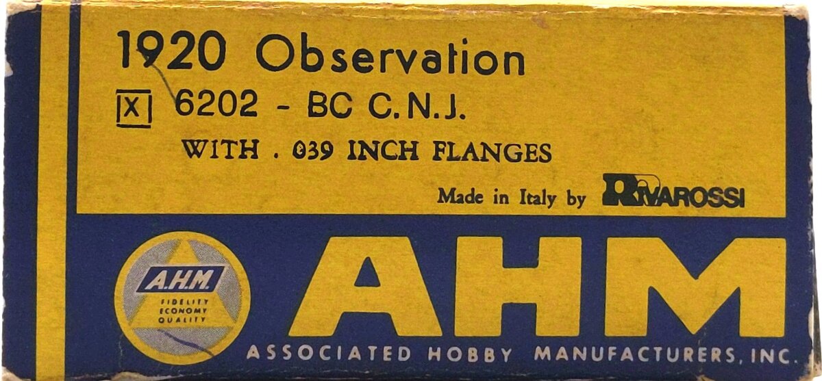 AHM 6202-BC HO C.N.J The Blue Comet 