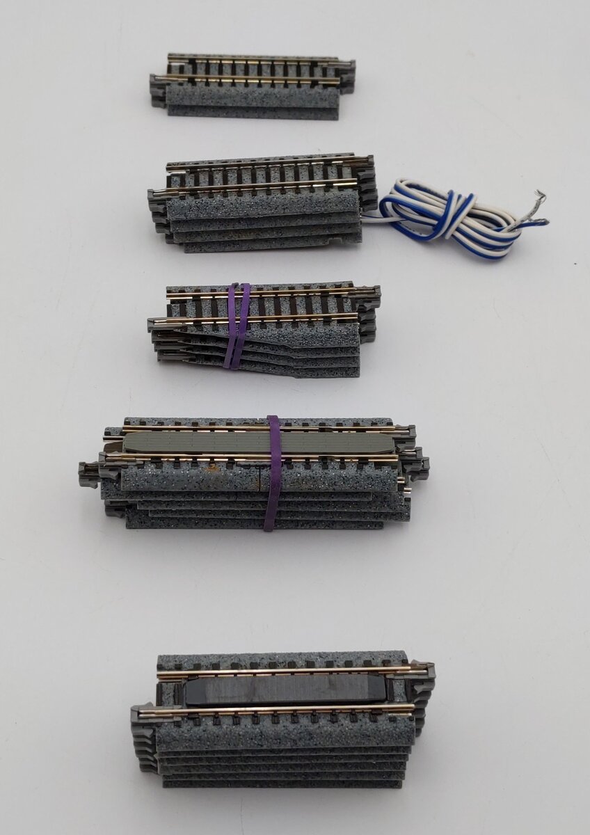 Assorted Kato N Scale Straight Track Sections [21] EX