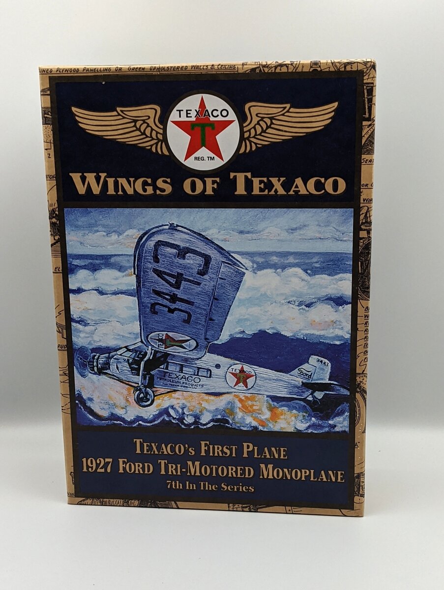 Ertl 36910 1:72 Texaco - Wings Of Texaco #7 1927 Ford Tri-Motor Monoplane MT/Box