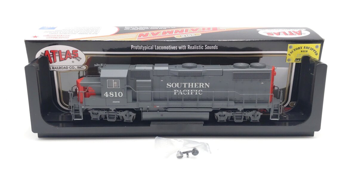 Atlas 10004583 HO SP GP38-2 Diesel Locomotive with DCC & Sound #4810 EX/Box