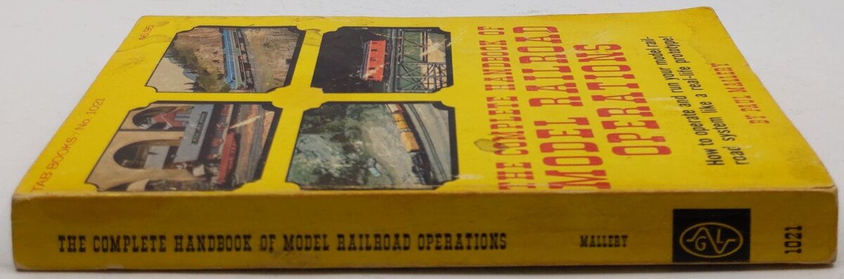 The Complete Handbook Of Model Railroad Operations Paperback By Paul Mallery VG
