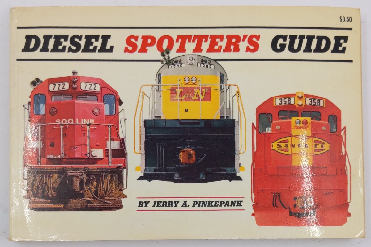 Diesel Spotter's Guide Paperback Book By Jerry A. Pinkepank VG