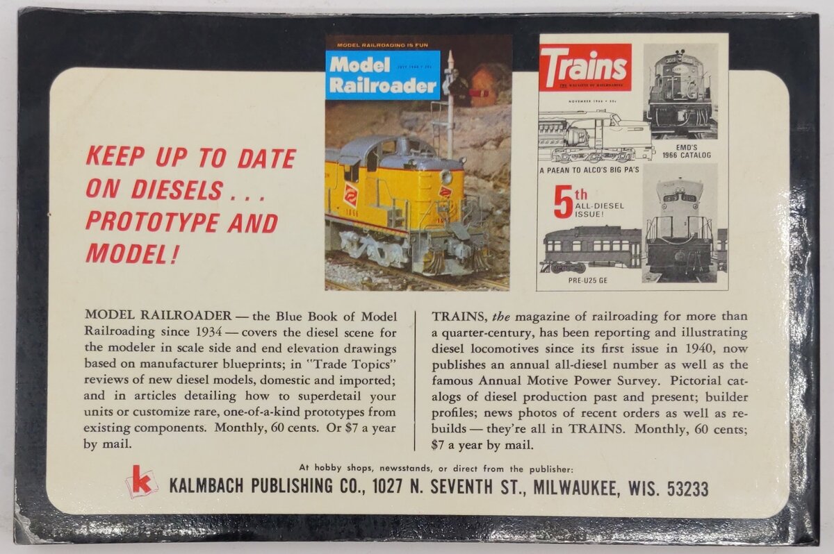 Diesel Spotter's Guide Paperback Book By Jerry A. Pinkepank VG