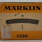 Marklin 5200 HO Curved Track (Box of 10) LN/Box