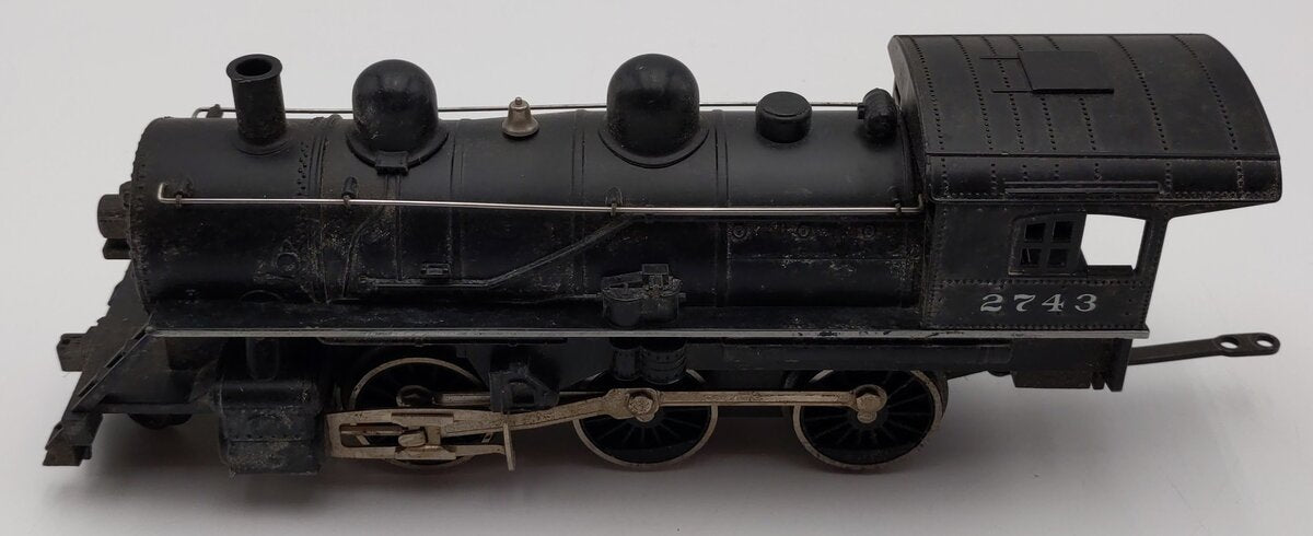 MTH 30-1148-0 O Gauge Pennsylvania 2-6-0 Steam Locomotive #2743 VG