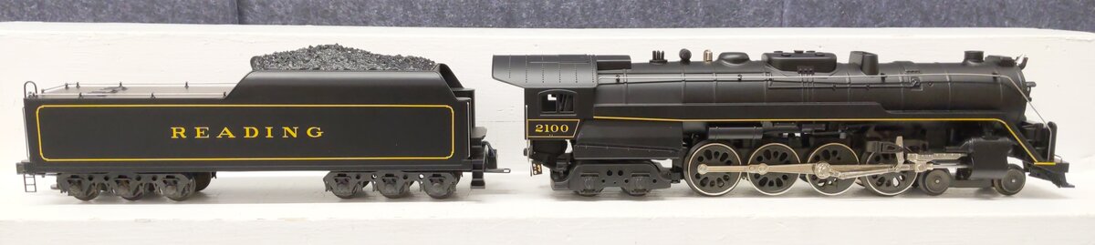 Lionel 6-18006 O Gauge Reading T-1 4-8-4 Steam Locomotive & Tender #2100 EX/Box