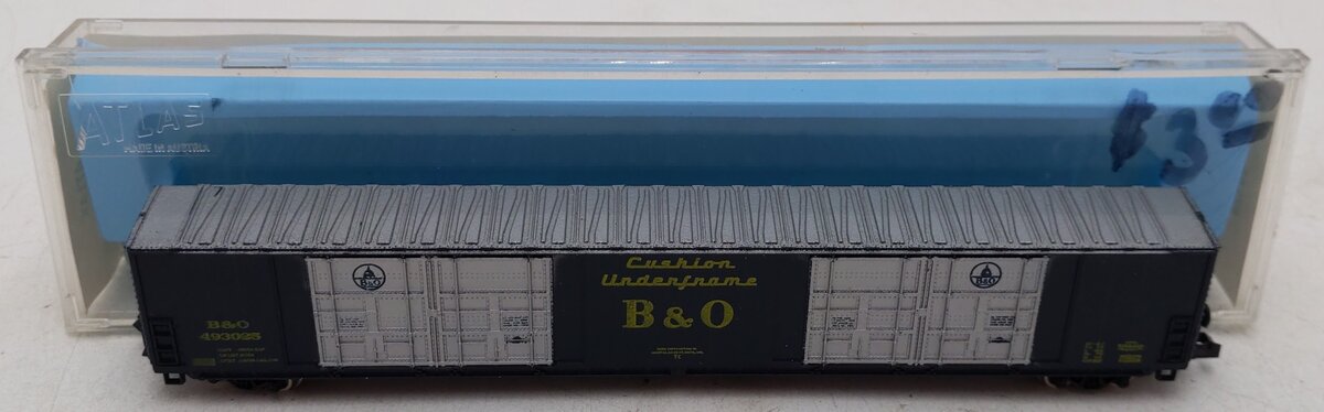 Atlas 3131 N Scale Baltimore & Ohio Boxcar #493025 EX/Box