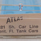 Atlas 2321 N Scale ACF Hopper #5250 EX/Box