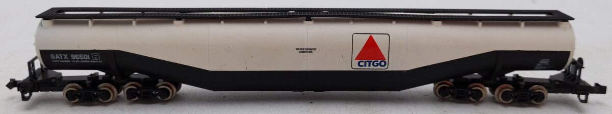Atlas 3111 N Scale Citgo 94 Ft. Tank Car #96501 EX/Box