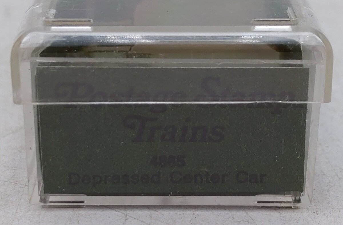 Aurora 4865 N Scale Rock Island Depressed Center Car EX/Box
