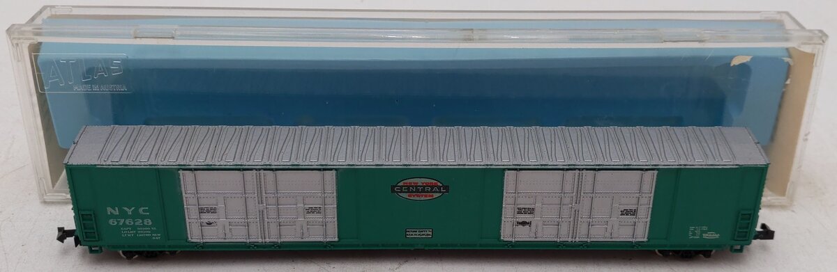 Atlas 3134 N Scale New York Central 86 Ft. HI-C Boxcar #67628 EX/Box