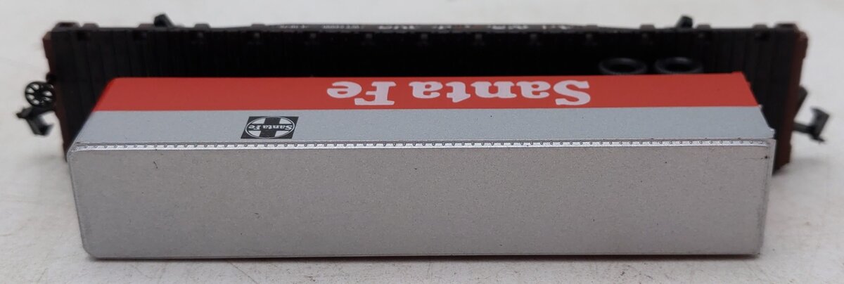 Atlas 3775 N Scale Santa Fe Piggyback Flatcar EX/Box