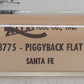 Atlas 3775 N Scale Santa Fe Piggyback Flatcar EX/Box