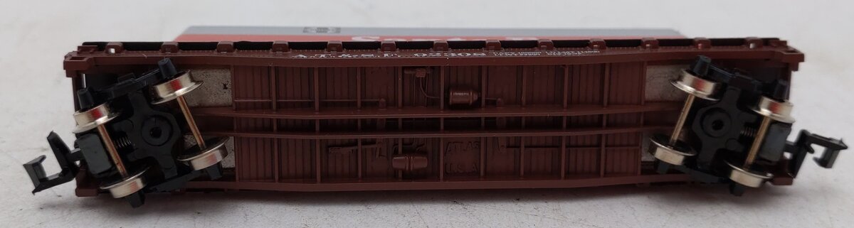 Atlas 3775 N Scale Santa Fe Piggyback Flatcar EX/Box