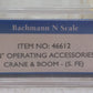 Bachmann 46612 N ATSF 250-Ton Operating Crane Car & Boom Tender EX/Box