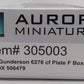 Aurora Miniatures 305003 HO Scale TTX  Gunderson 6276cf Plate F Boxcar #506422 LN/Box