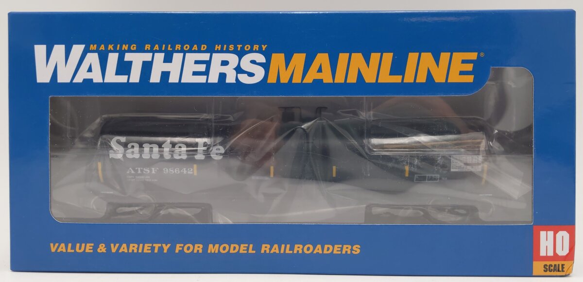 Walthers 910-48204 HO Santa Fe Trinity 25,000-Gallon Tank Car RTR #98642