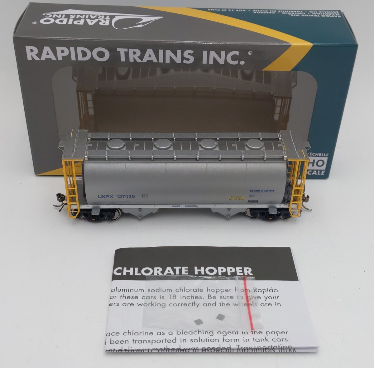 Rapido Trains 172006A HO Procor 3000cuft Aluminum Hopper No Wordmark #2 #127430 LN/Box