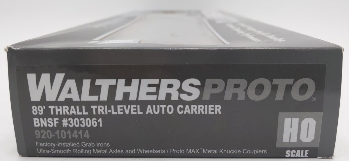 Walthers 920-101414 HO Burlington Northern Santa Fe 89' Auto Carrier #303061