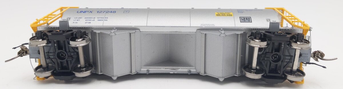 Rapido Trains 172001A HO Scale Alum Hopper with Handrail & Wordmark #127248 EX/Box