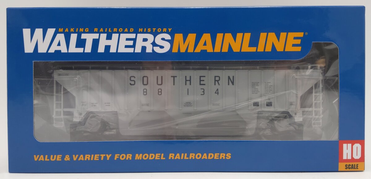 Walthers 910-49056 HO SOU 57' Trinity 4750 3-Bay Covered Hopper RTR #88134