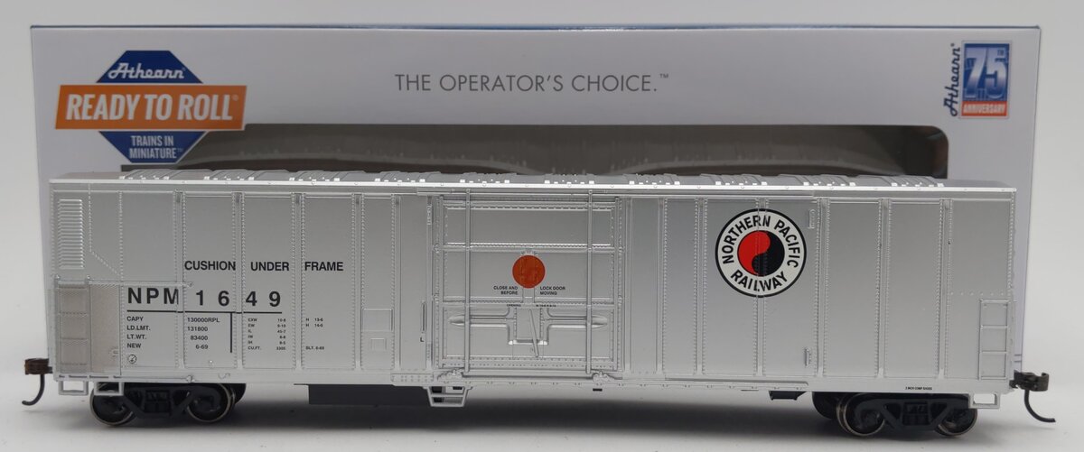 Athearn 71046 HO Northern Pacific RTR 57' PCF Mechanical Reefer #1649