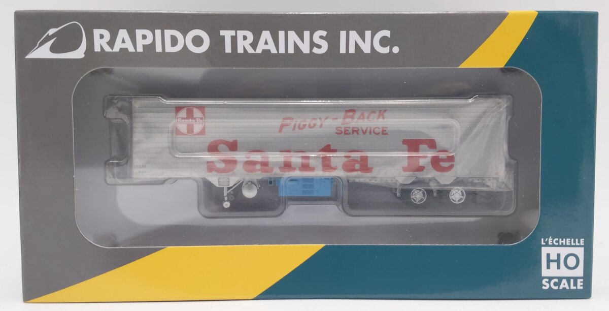 Rapido Trains 403037 HO Santa Fe 40' Fruehauf Fluted Side Volume Van #F 40683R
