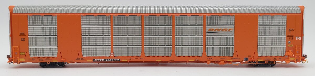 Scale Trains SXT38860 HO BNSF Greenbrier-Gunderson Multi-Max Autorack #693972 NIB