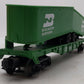 Lionel 6-9133 O Gauge Burlington Northern Flatcar #9133 with Trailers EX/Box