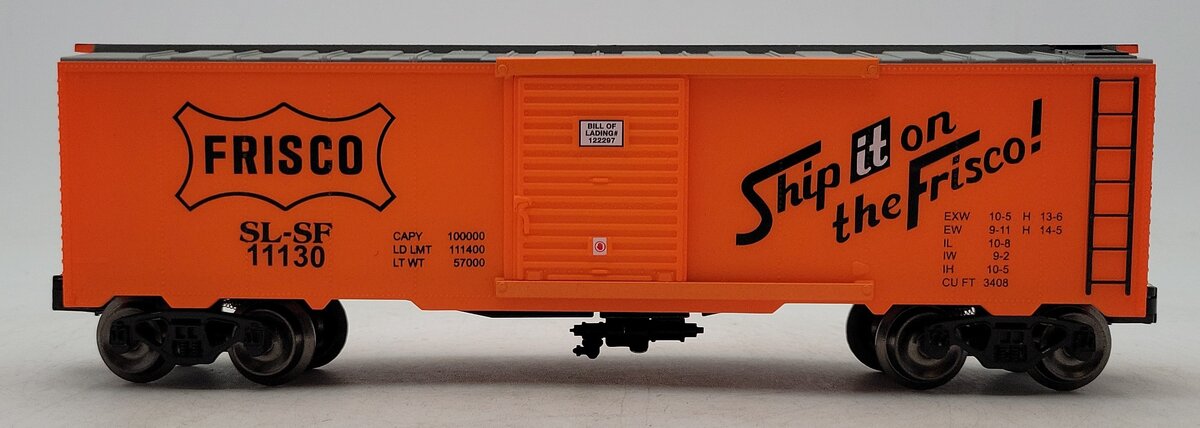Menards 279-4540 O Gauge SLSF Frisco Boxcar #11130 EX