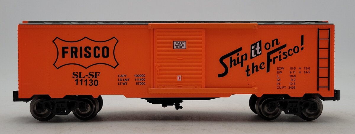 Menards 279-4540 O Gauge SLSF Frisco Boxcar #11130 EX