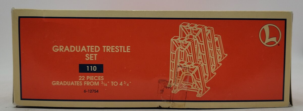 Lionel 6-12754 O & O27 Graduated Trestle Set EX/Box
